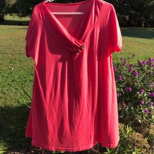 Flowy pink tunic